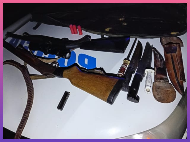 CHACO:  Cazadores Descubiertos Con Armas Y Un Guazuncho | Último momento en Chaco