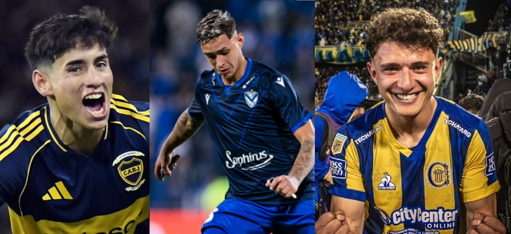 Tomás Aranda (Boca), Simón Escobar (Vélez) e Ignacio Ovando (Rosario Central), completan la lista de 5 convocados del fútbol argentino.