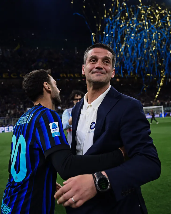Cristian Chivu, el técnico del Inter campeón.