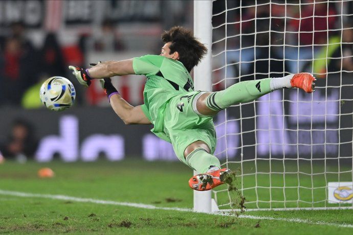 River tiene a su arquero Beltrán como figura. River tiene a su arquero Beltrán como figura.