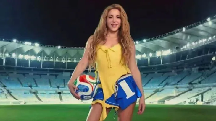 La artista colombiana volverá a formar parte de una Copa del Mundo. 