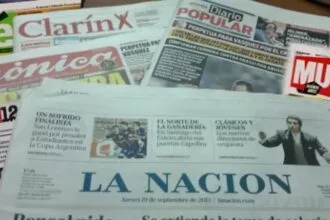 Qué dicen las tapas de los diarios Nacionales