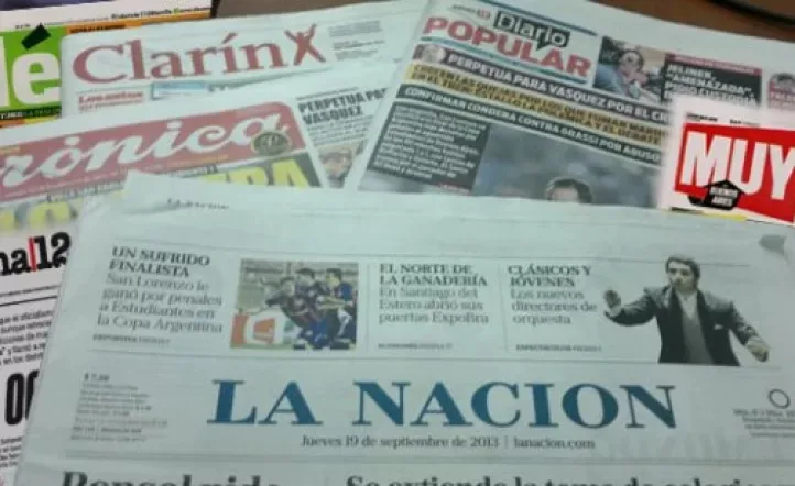 Qué dicen las tapas de los diarios Nacionales