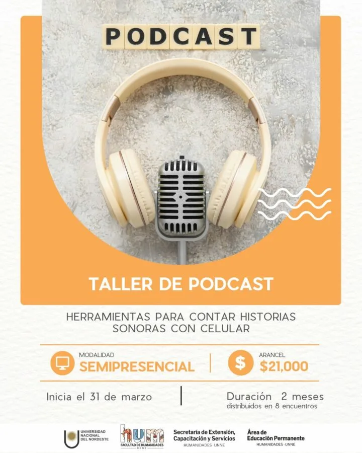Taller virtual de podcast: de la idea al proyecto profesional
