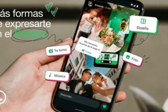Actualización WhatsApp: se podrá poner música y diseños de fotos en los estados