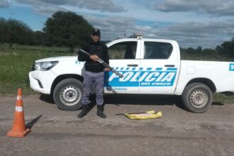 CHARADAI: Atraparon  A aun Cazador Que Llevaba Una Colaboración De Yacaré