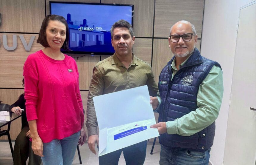 180 créditos de “Chaco a la Obra”: El Ipduv concretó más entregas para la ampliación y/o refacción de casas