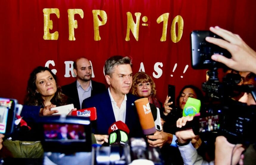Barranqueras: Zdero habilitó las refacciones de la escuela de formación profesional Nº 10