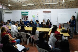 Sáenz Peña: Exitosa jornada de Diseño y Armado de Huerta