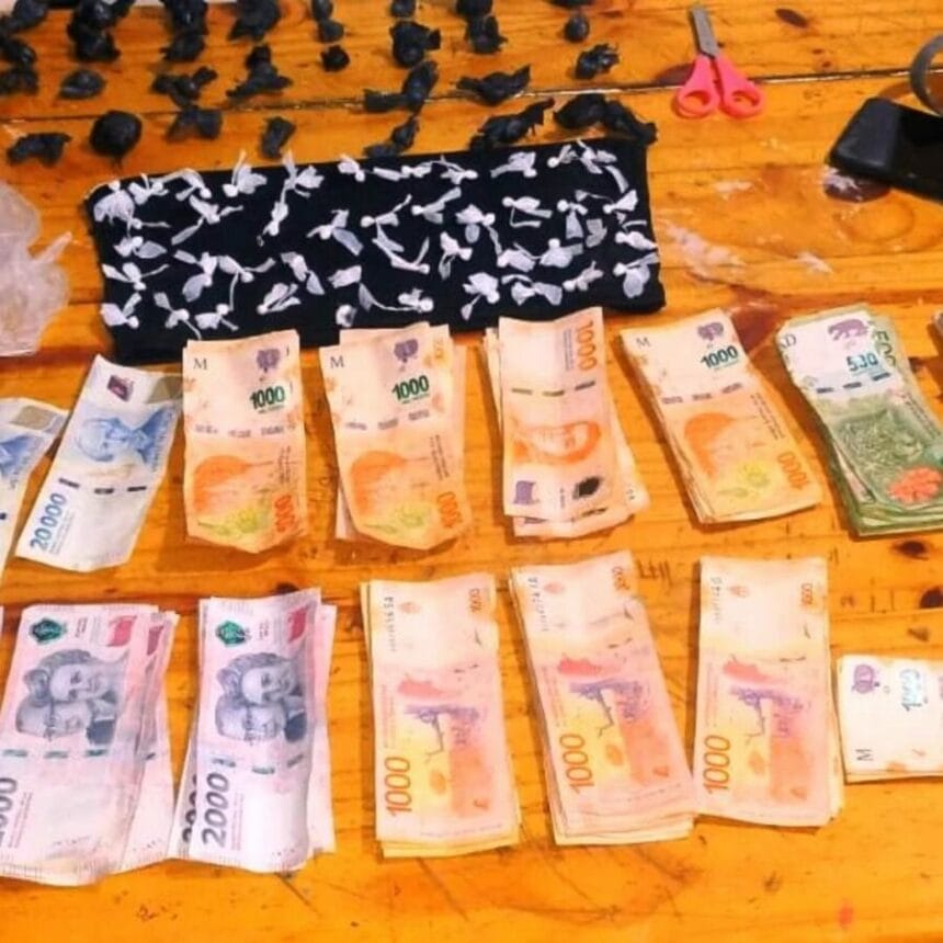 Desbarataron un bunker de drogas en La Rubita