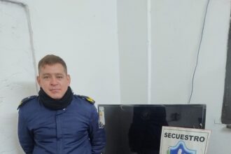 RESISTENCIA: Un Joven Fue Aprehendido Tras Ingresar A Una Vivienda E Intentar Llevarse Un Televisor