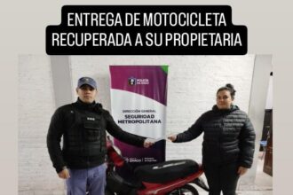 RESISTENCIA:  Recuperan Motocicleta Robada En El Barrio Cacique Pelayo