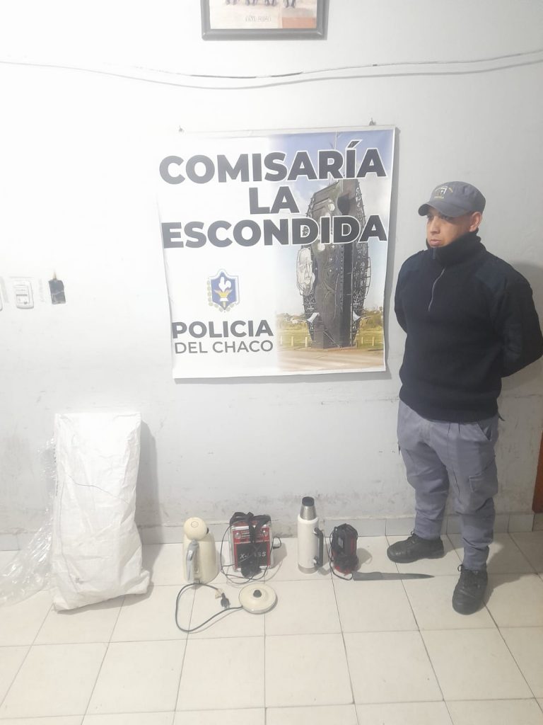 LA ESCONDIDA: Recuperaron Elementos Sustraídos De Una Vivienda