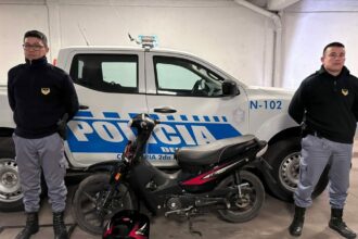 RESISTENCIA: Recuperan Moto Robada Del Playón De Un Comercio