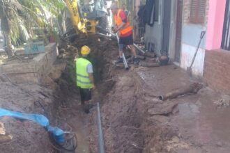 Barrio La Liguria- Resistencia: Sameep Reparó Un Caño Y Se Restablece El Servicio De Agua Potable