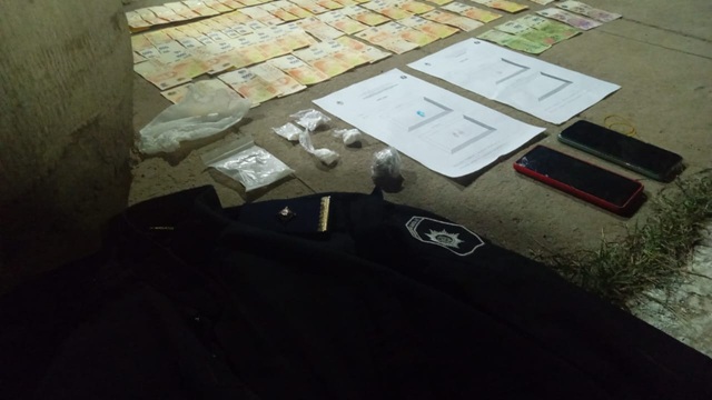 SANTA SILVINA: Un Policía De Santa Fe Fue Detenido Con Droga Y Dinero En Efectivo