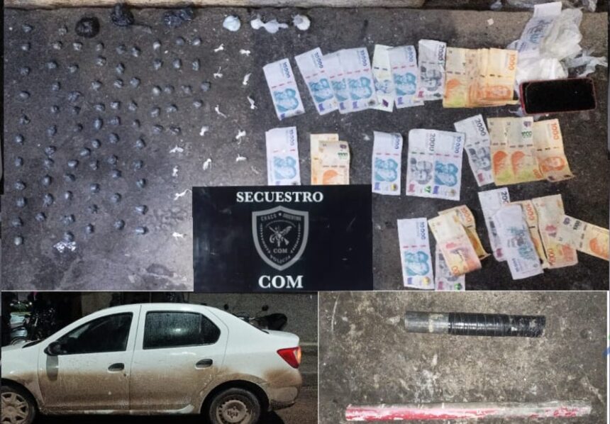 RESISTENCIA:  Detenidos Con Drogas, Dinero Y Arma Casera; Uno Tenía Dos Pedidos De Captura