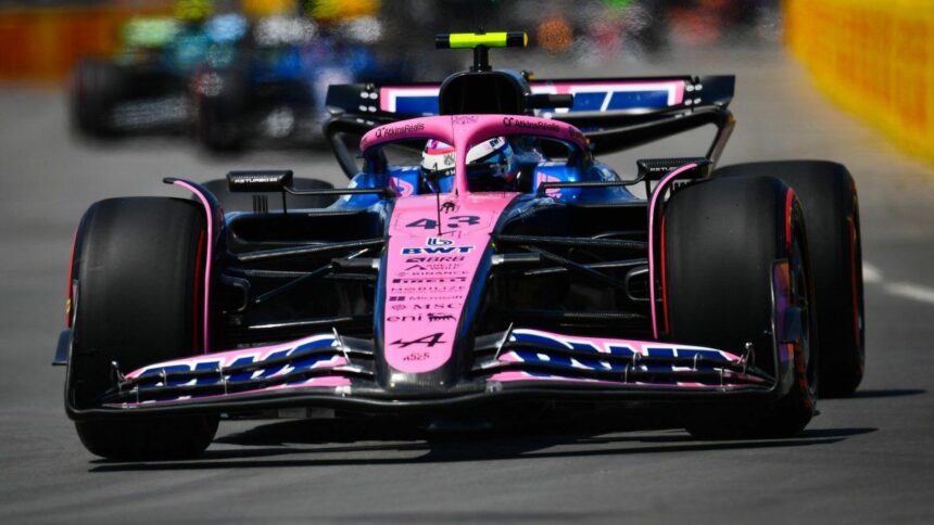 Franco Colapinto finalizó en la posición 13 en el Gran Premio de Canadá de Fórmula 1