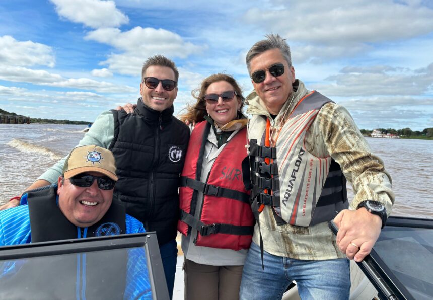 Puerto Las Palmas: Zdero acompañó hoy el 24° torneo de pesca embarcada con devolución