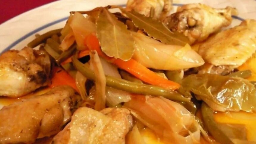 Pollo en escabeche: la receta paso a paso