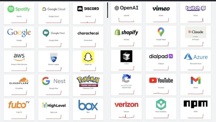Por qué se cayeron las principales plataformas de Internet