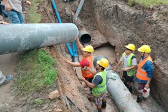 Sameep Culminó La Reparación Del Acueducto Norte Y Se Restablece El Servicio De Agua Potable En Distintos Puntos De Barranqueras Y Resistencia