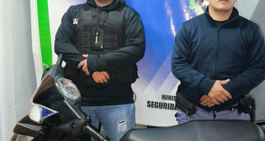 RESISTENCIA: Recuperan Motocicleta Sustraída Con La Modalidad De “Robo Piraña”