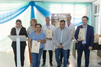 El intendente Bruno Cipolini participó del acto por el 78° aniversario del Hospital 4 de Junio