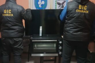 CHARATA: Recuperan Electrodomésticos Robados De Un Quincho