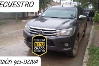 VILLA ÁNGELA: Secuestran Una Camioneta Y Detienen A Un Hombre Vinculado A Tres Robos