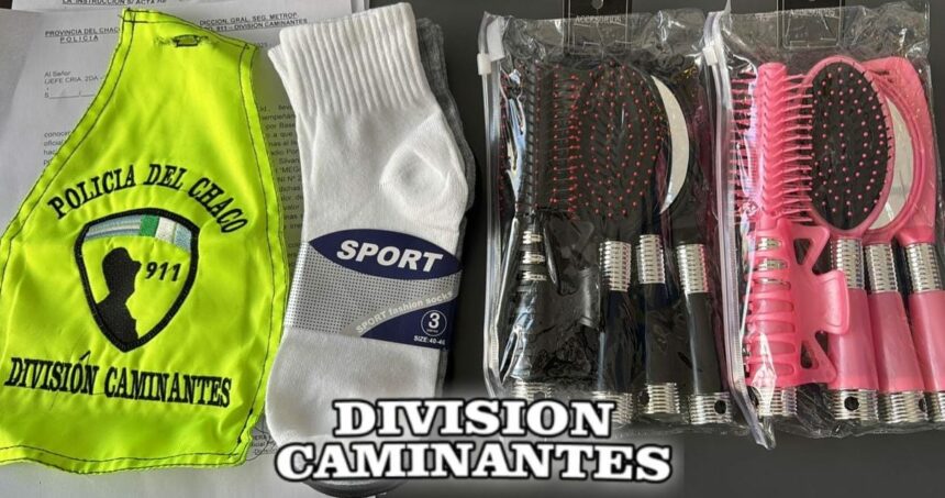 CHACO:  Se Llevaron Peines Y Medias, Pero Las Descubrieron
