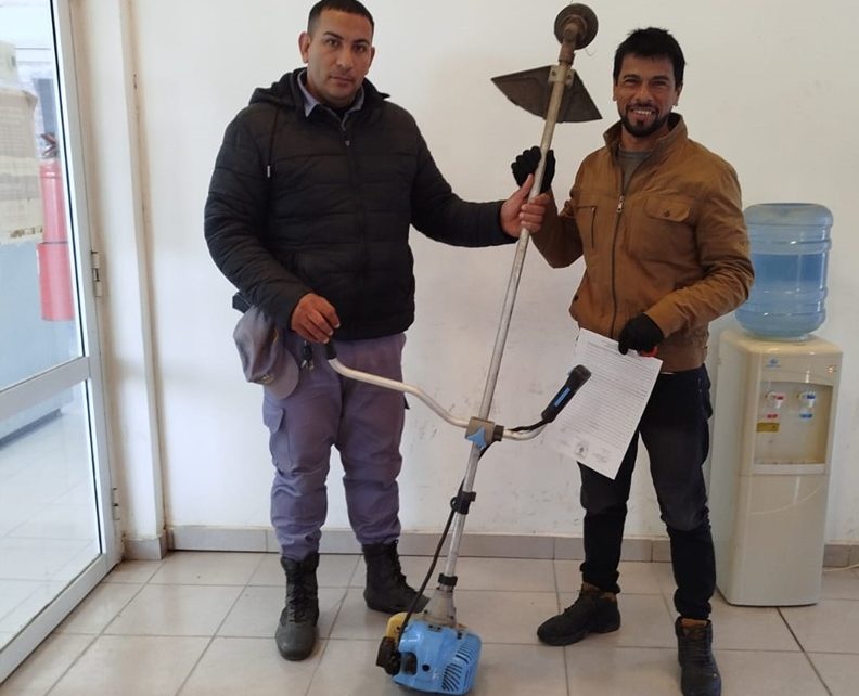 RESISTENCIA:  Aprehenden A Un Joven Por El Robo De Una Desmalezadora