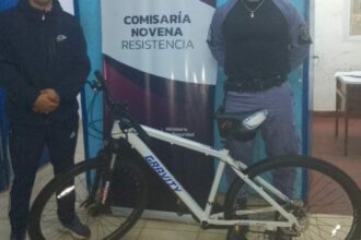 RESISTENCIA: Recuperan Y Restituyen Bicicleta Robada