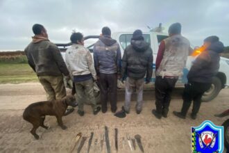 VILLA ÁNGELA: Secuestran Más De 200 Kilos De Carne De Caza Ilegal Y Armas Blancas