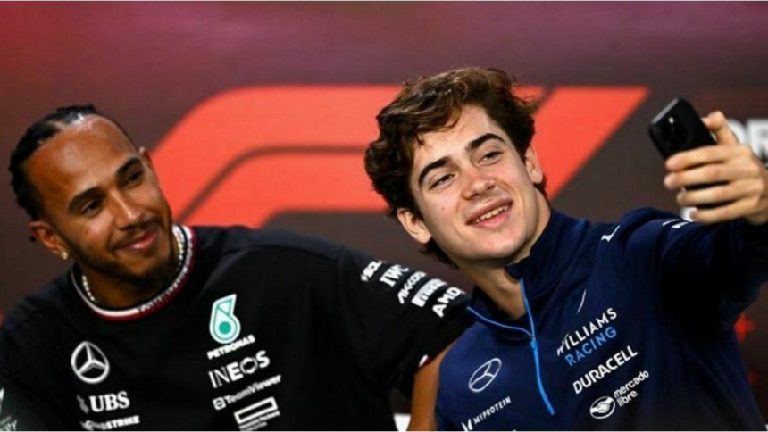 Los inesperados elogios de Lewis Hamilton a Franco Colapinto, en medio de su crisis con Ferrari