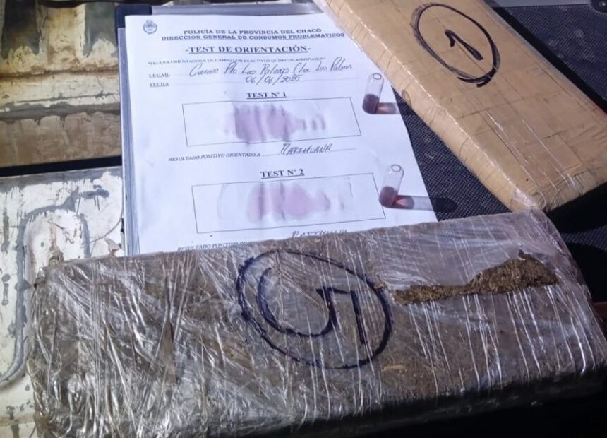 LAS PALMAS: Secuestraron Una Mochila Con Más De Cuatro Kilos De Marihuana