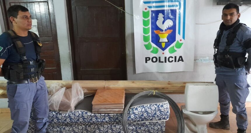 MIRAFLORES: Recuperaron Objetos Denunciados Por Hurto Que Estaban Ocultos Entre Las Malezas