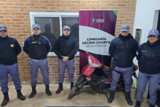 RESISTENCIA: Durante La Madrugada, Recuperan Una Moto Robada