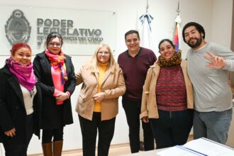 Delgado se reunió con Yael Navarro, primer diputado no binario de Argentina