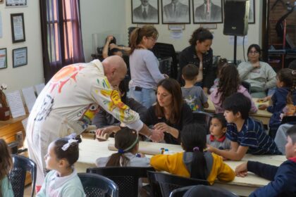 Vacaciones de invierno en Sáenz Peña: Se realizó el taller de arte en el Museo de la Fundación