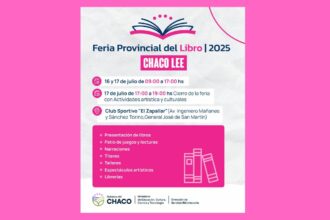Chaco Lee: Con Importante Grilla De Actividades, Se Viene La Feria Provincial Del Libro 2025