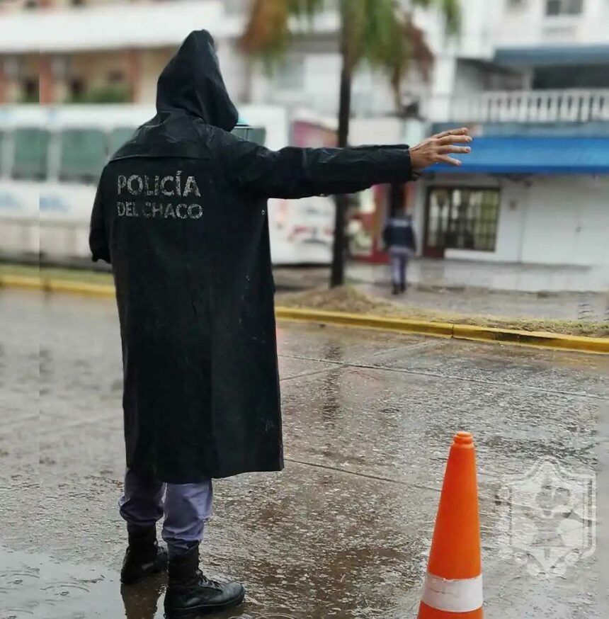 Días De Lluvia: La Policía Del Chaco Brinda Recomendaciones Para Circular Con Seguridad