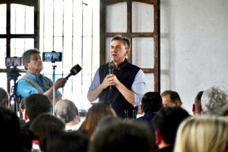 En Quitilipi, El Gobernador Zdero Acompañó El Lanzamiento De Una Nueva Edición De La Cabalgata De La Fe