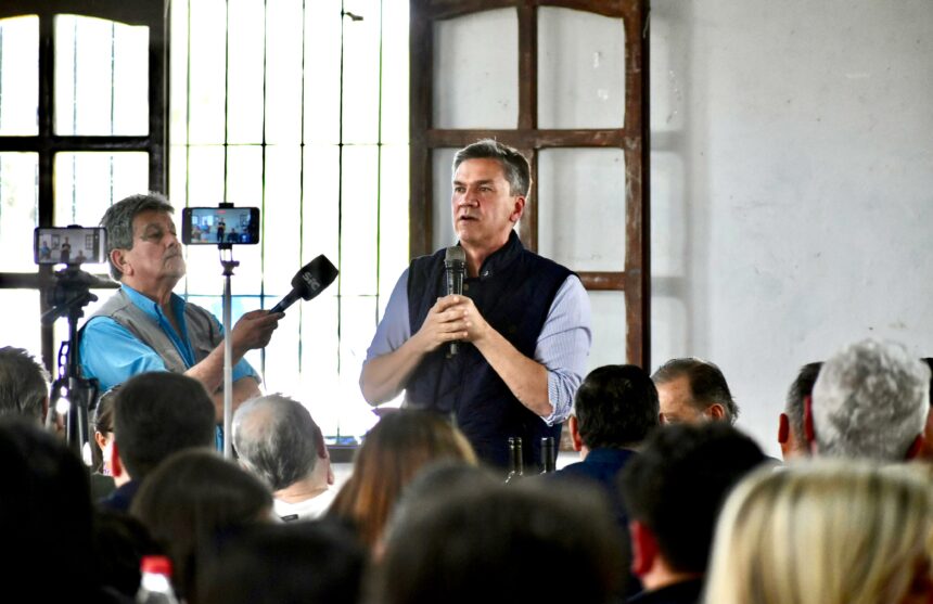 En Quitilipi, El Gobernador Zdero Acompañó El Lanzamiento De Una Nueva Edición De La Cabalgata De La Fe