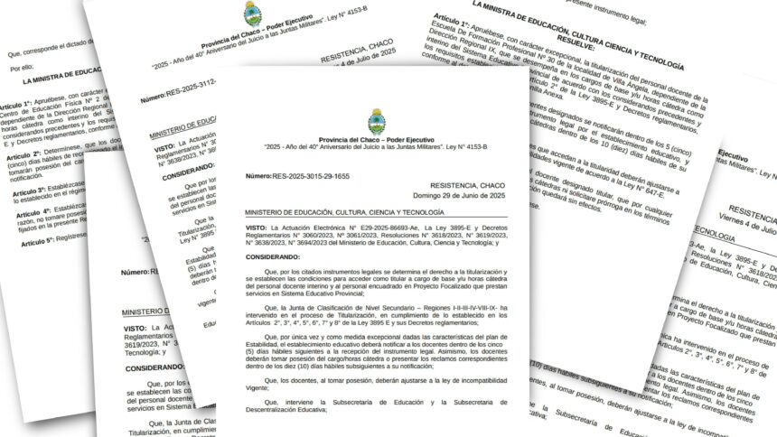 Estabilidad Laboral: Comenzaron A Titularizar Docentes De Modalidades De Nivel Secundario