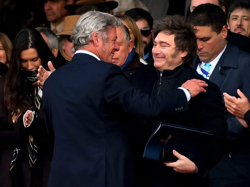 El rating de Javier Milei en La Rural