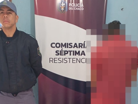 RESISTENCIA:  Intentó Robar Un Tubo De Gas Y Su Plan Fracasó Por Las Cámaras