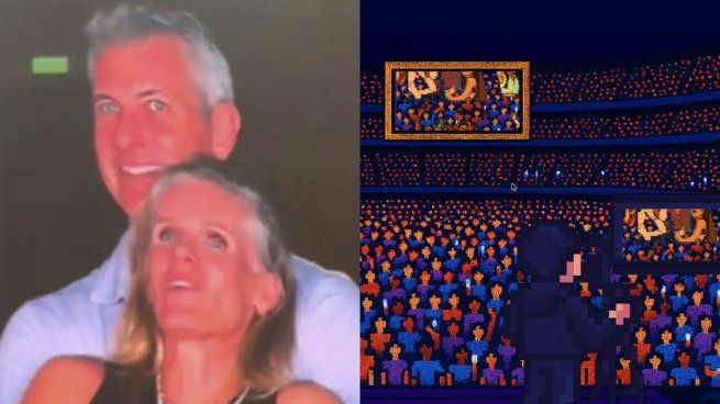 La pareja de infieles descubiertos en el concierto de Coldplay ya tiene su propio videojuego
