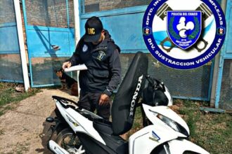 RESISTENCIA: Efectivos Recuperaron Una Moto En Menos De Cuatro Horas