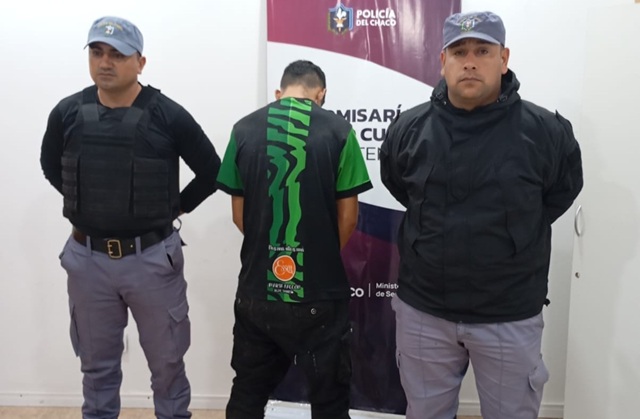 CHACO: Mientras Patrullaban Reconocieron Y Detuvieron A Un Sujeto Buscado Por La Justicia